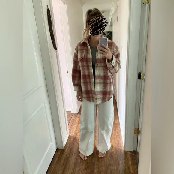 Pilcro puddle curve wide leg pants size 27 - Picture 15 of 16